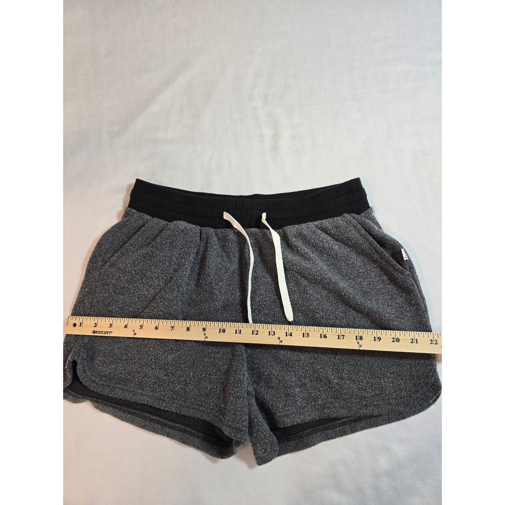 Feat BlanketBlend Shorts Heather Charcoal Grey Black Waistband NWT Size Large - Picture 7 of 9
